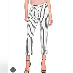 Banana Republic Striped Ankle Pants